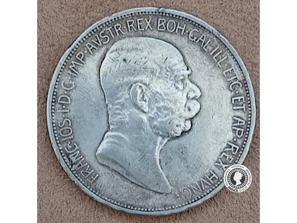 5 koruna - Rakúsko-Uhorsko - 1909