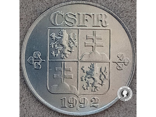 50 halier - Česko-Slovensko - 1992 - UNC
