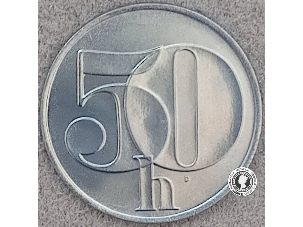 50 halier - Česko-Slovensko - 1992 - UNC