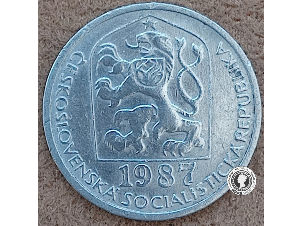 10 halier - Česko-Slovensko - 1987