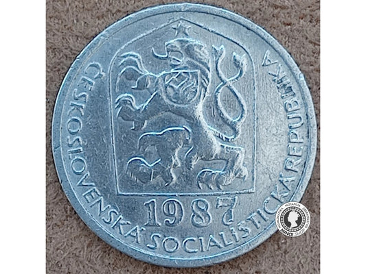 10 halier - Česko-Slovensko - 1987