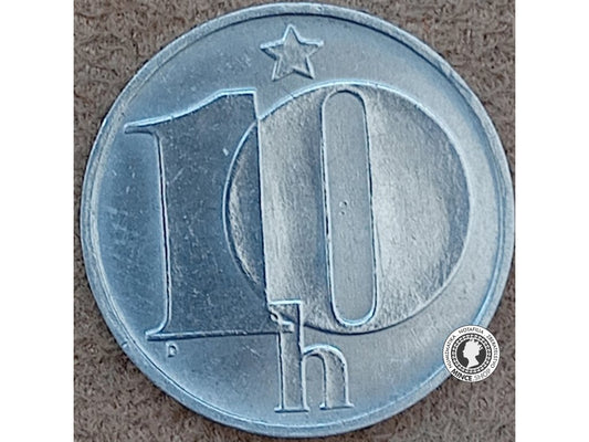 10 halier - Česko-Slovensko - 1990