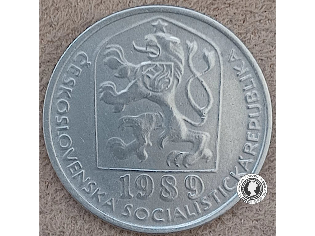 50 halier - Česko-Slovensko - 1989