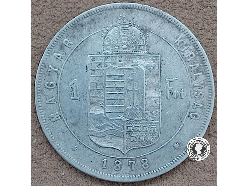 1 forint - Rakúsko-Uhorsko - 1878