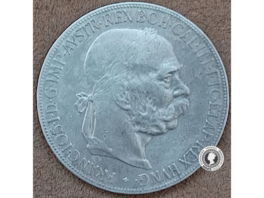 5 koruna - Rakúsko-Uhorsko - 1907
