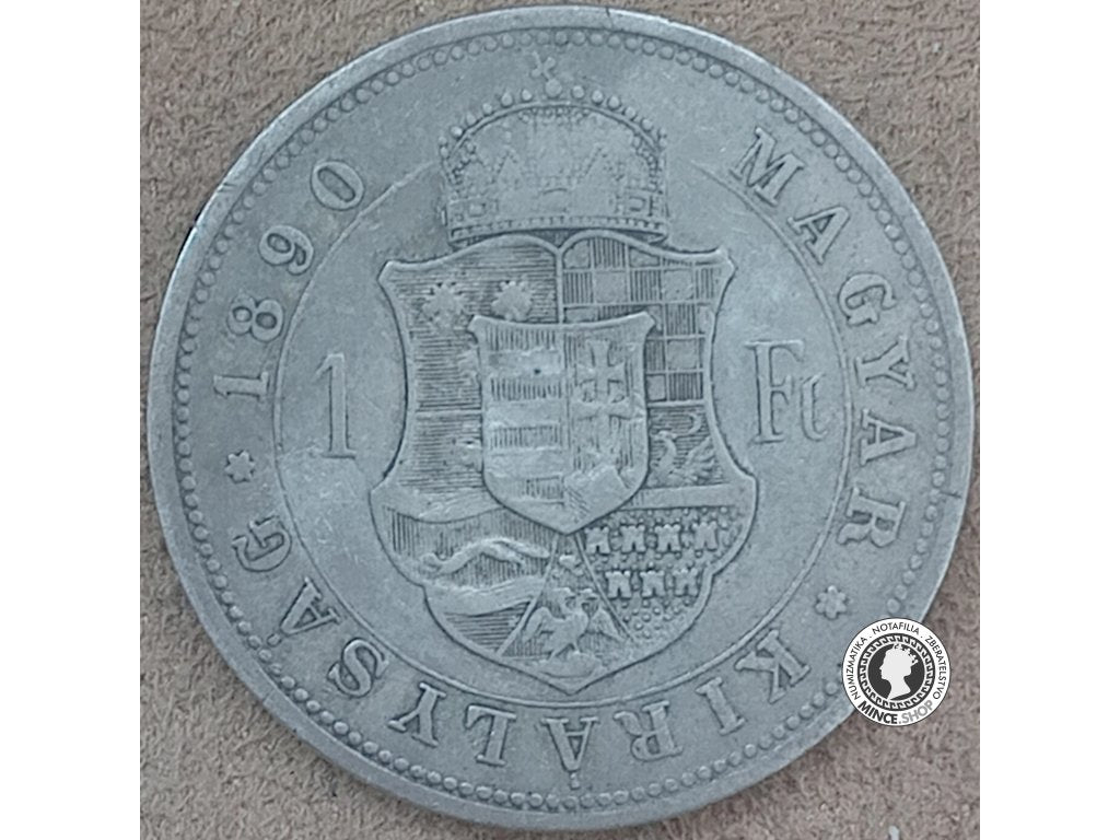 1 forint - Rakúsko-Uhorsko - 1890