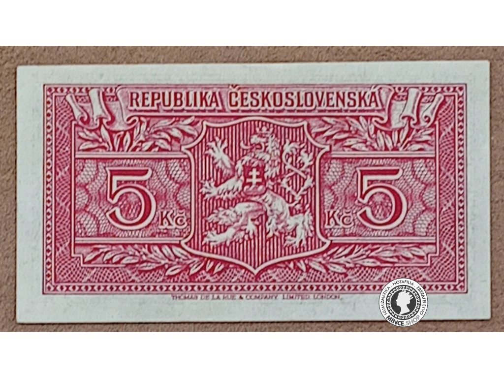 5 Korún - 1945 - ČSR