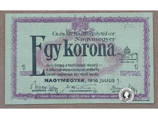1 Korona - 1916 - Rakúsko - Uhorsko