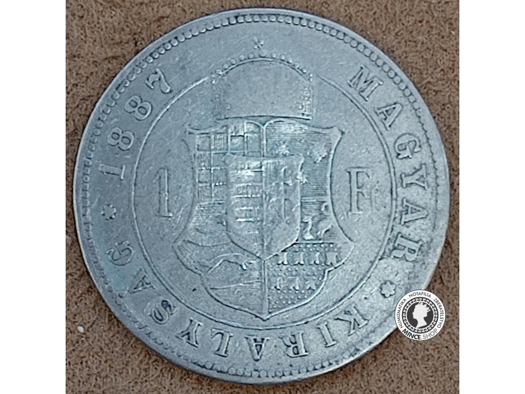 1 forint - Rakúsko-Uhorsko - 1887