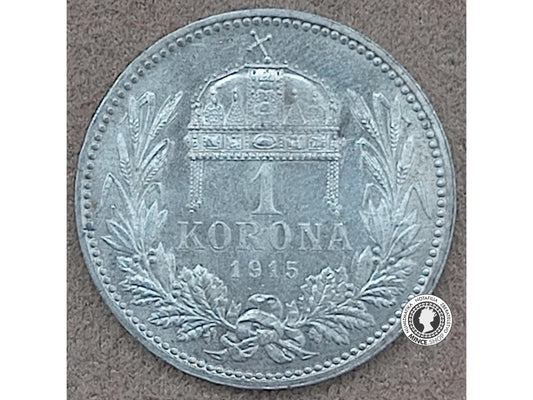 1 korona - Rakúsko-Uhorsko - 1915