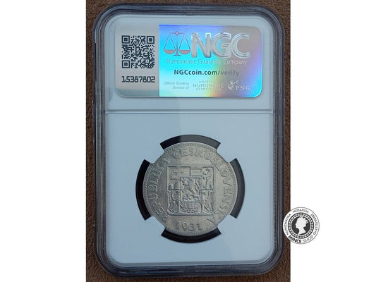 10.koruna - 1.ČSR - 1931 - kvalita XF DETAILS
