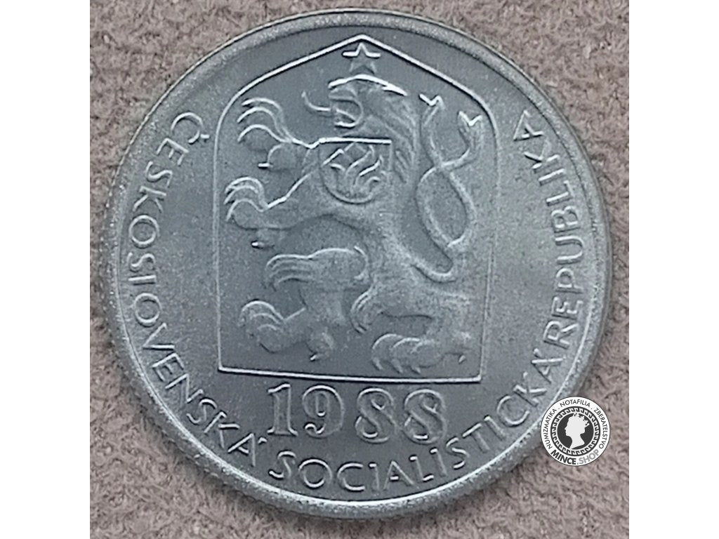 50 halier - Česko-Slovensko - 1988 - UNC