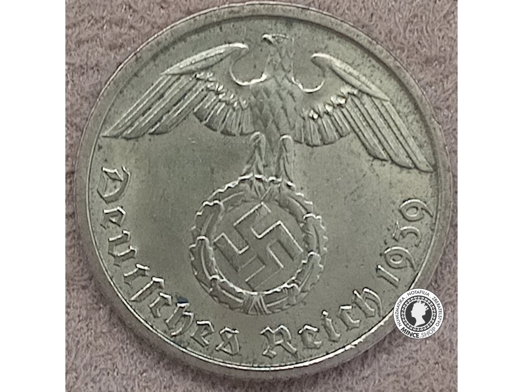 10 reichspfennig - Nemecko - Tretia Ríša - 1939 J