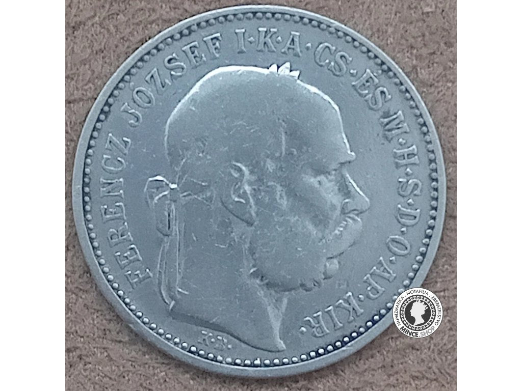 1 korona - Rakúsko-Uhorsko - 1892