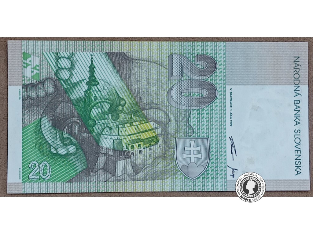 20 Korún - 1999 - Slovensko