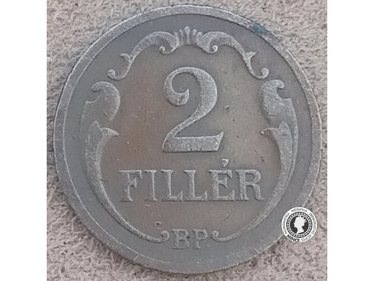 2 filler - Regentské Maďarsko - 1930