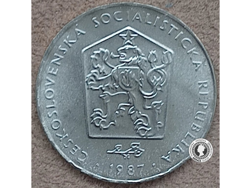 2 koruna - Česko-Slovensko - 1987 - UNC
