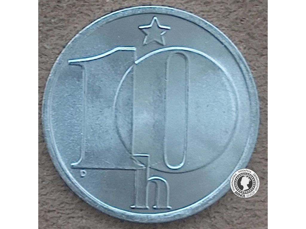 10 halier - Česko-Slovensko - 1987 - UNC