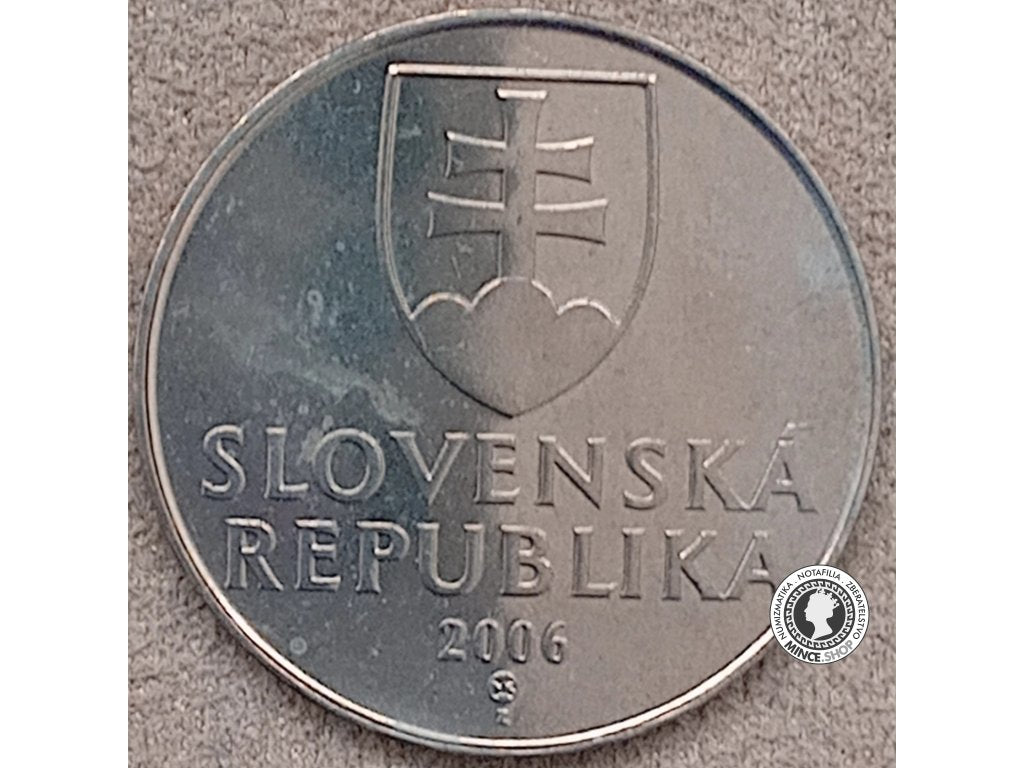 10 koruna - Slovensko - 2006 - UNC