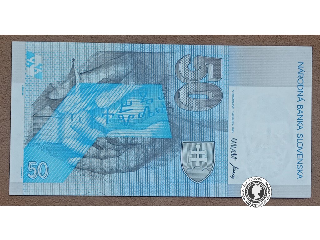 50 Korún - 1993 - Slovensko-Bimilenium - UNC