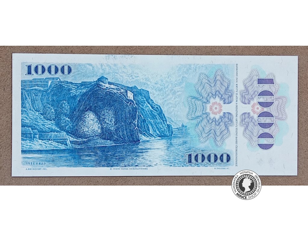1000 Korún - 1985 - ČSSR - UNC