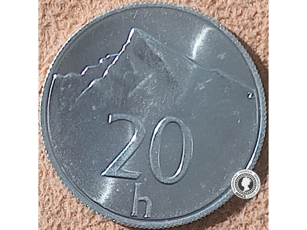 20 halier - Slovensko - 1993 - UNC