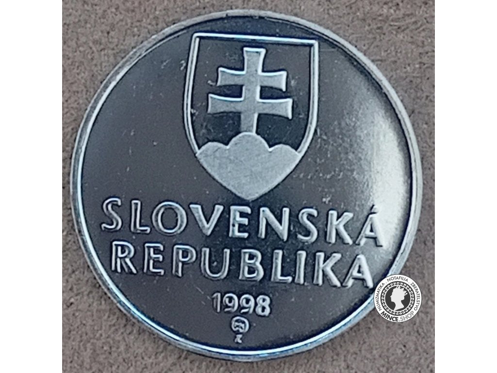 2 koruna - Slovensko - 1998 - UNC