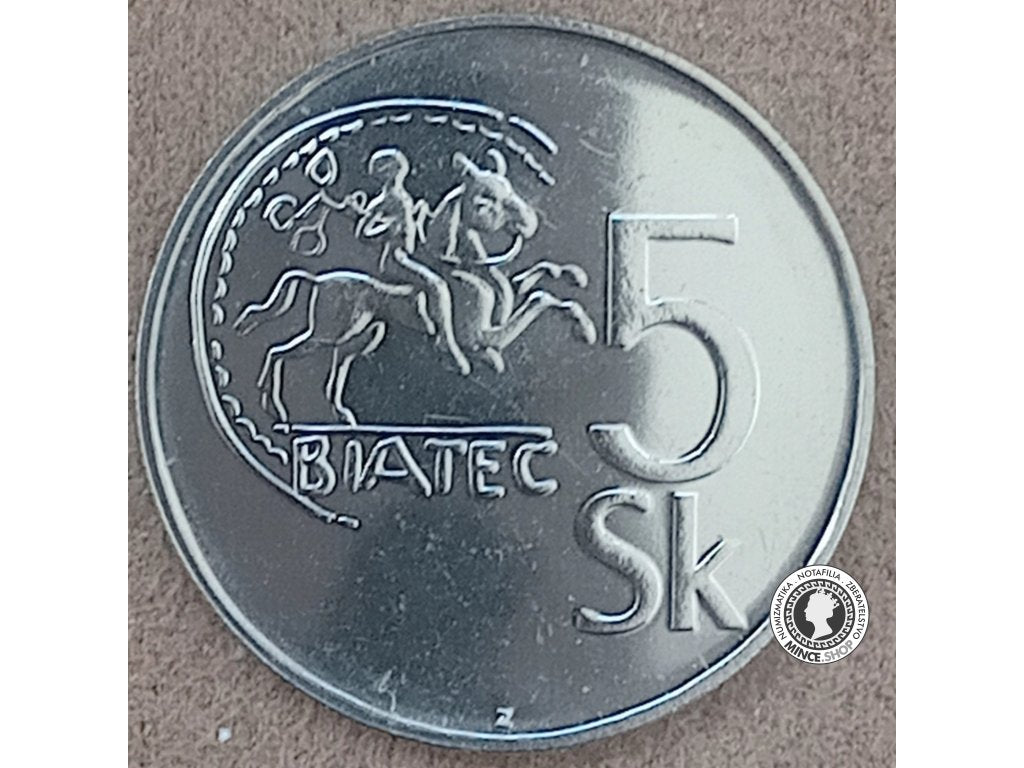 5 koruna - Slovensko - 2002 - UNC