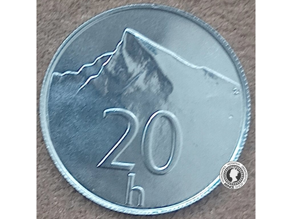 20 halier - Slovensko - 2002 - UNC