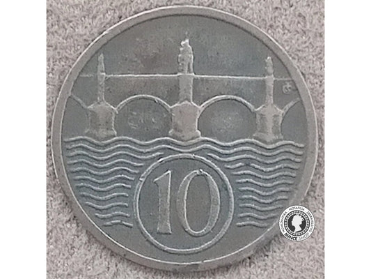 10 halier - 1.ČSR - 1933
