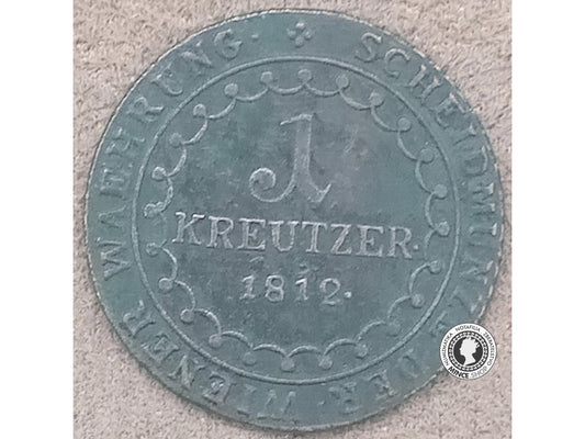 1 grajciar - Rakúsko - Rakúska Ríša - 1812 B